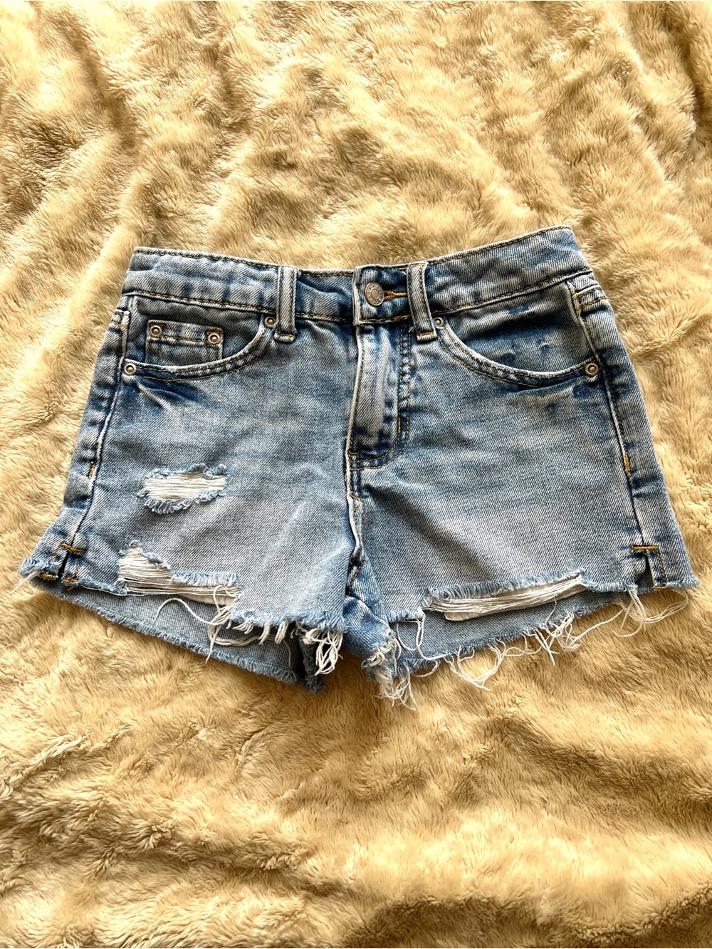 TRACTR Girl's Medium Wash Denim Shorts Size 7